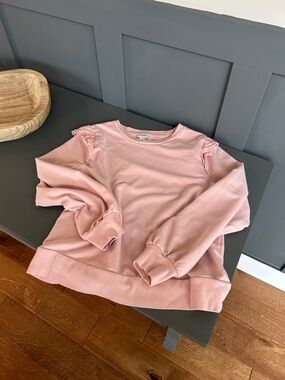 J. Crew Light Pink Crewneck Sweatshirt